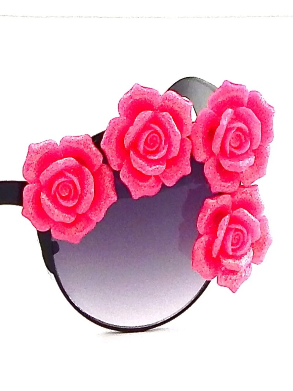 GASOLINE GLAMOUR SUMMER OF LOVE COCO SCARLET BEGONIA SUNGLASSES 🌸💖✨